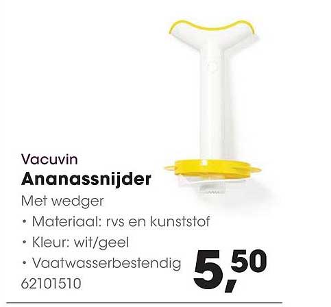 Vacuvin Ananassnijder