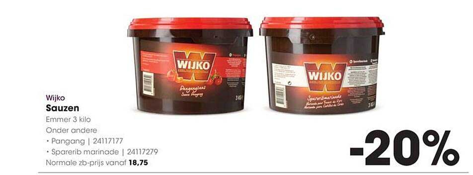 Wijko Sauzen Emmer 3 kilo -20%