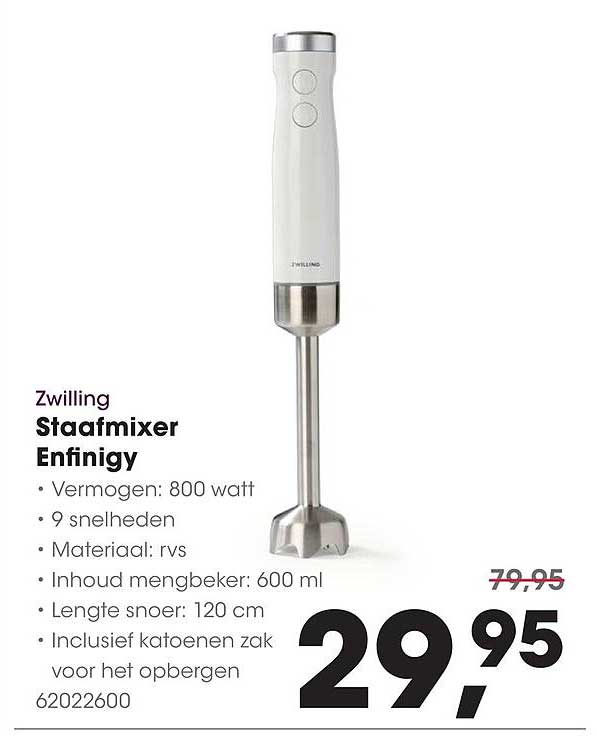 Zwilling Staafmixer Enfinigy