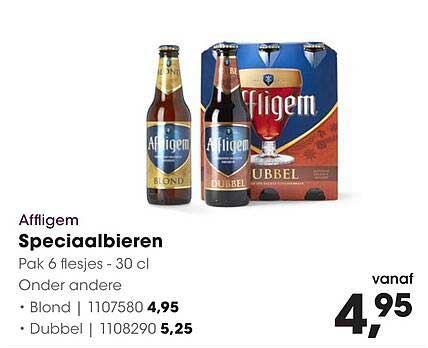 Affligem Speciaalbieren Pak 6 flesjes - 30 cl