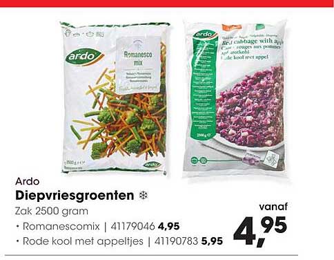 Ardo Diepvriessgroenten