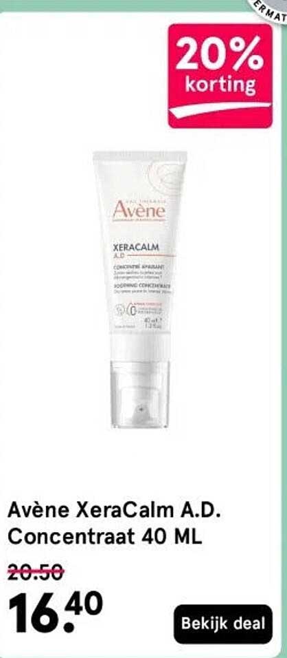 Avène XeraCalm A.D. Concentrraat 40 ML