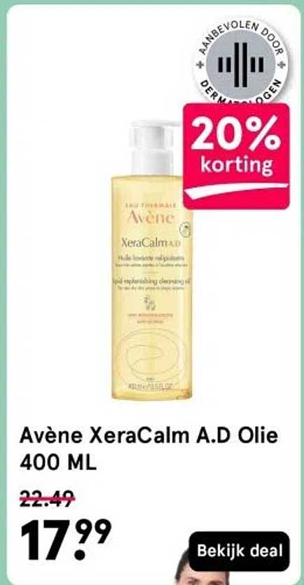 Avène XeraCalm A.D Olie 400 ML