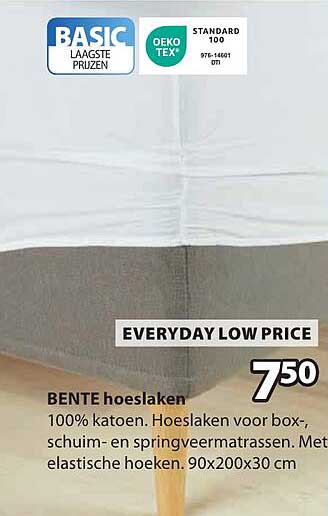 BENTE hoeslaken