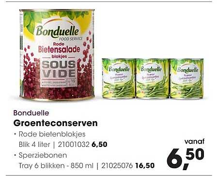 Bonduelle Groenteconserven