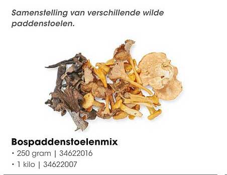 Bos paddenstoelenmix