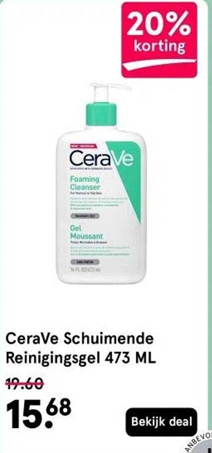 CeraVe Schuimende Reinigingsgel 473 ML