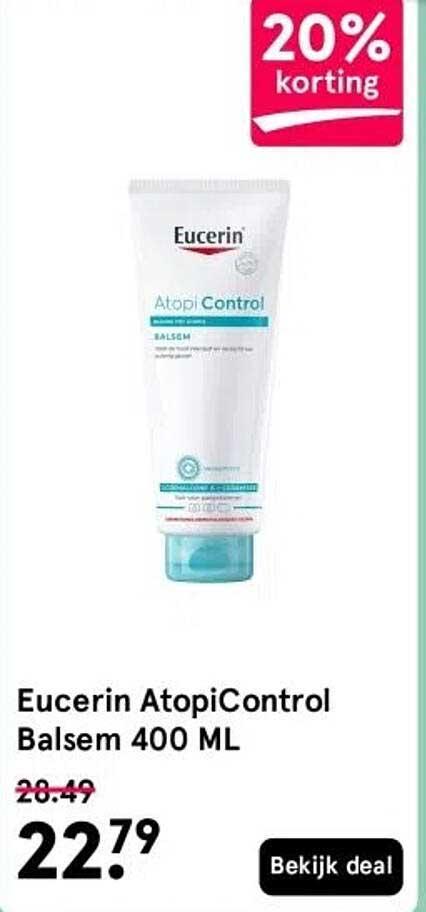 Eucerin AtopiControl Balsem 400 ML