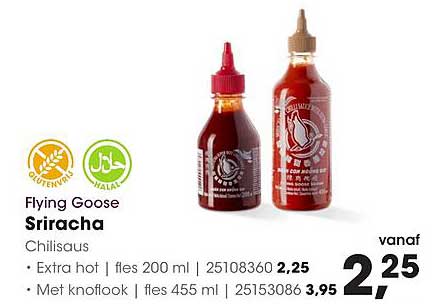 Flying Goose Sriracha Chilisaus