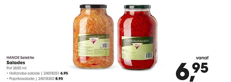 HANOS Selectie Salades - vanaf 6,95