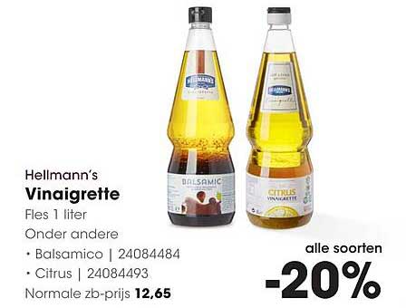 Hellmann's Vinaigrette -20%