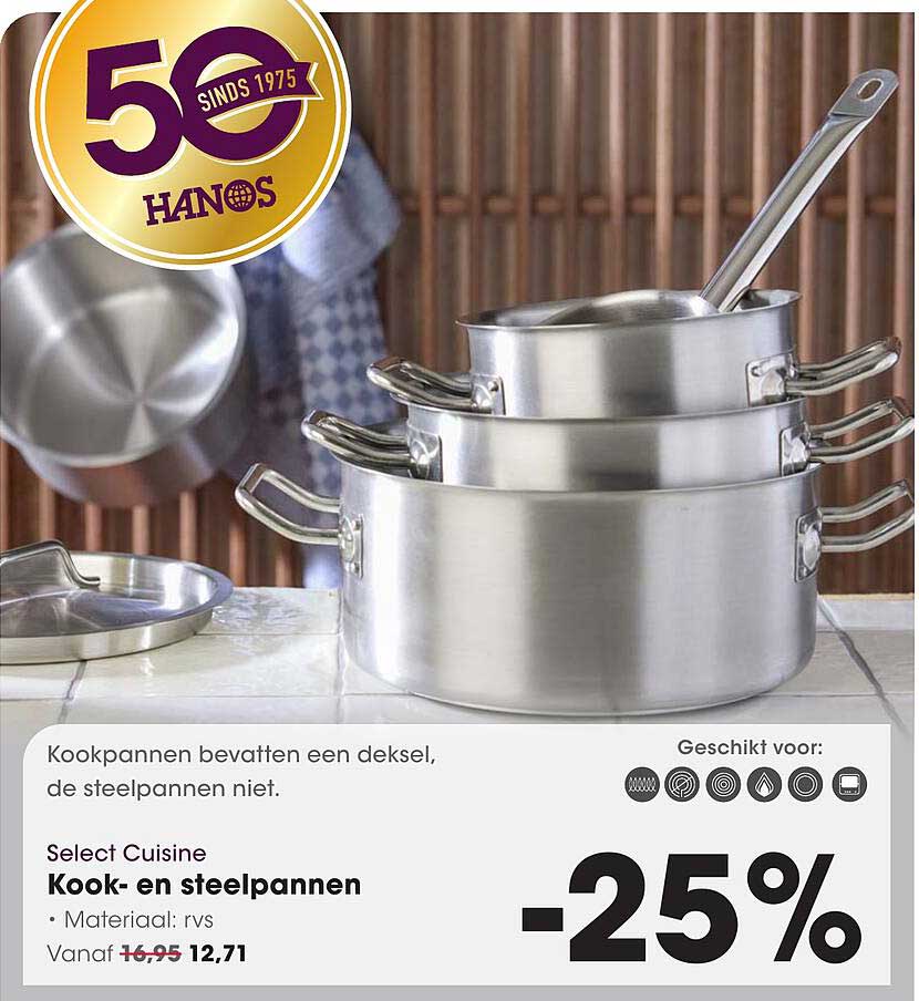 Kook- en steelpannen