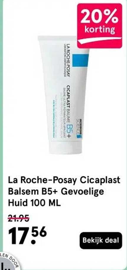 La Roche-Posay Cicaplast Balsem B5+ Gevoelige Huid 100 ML