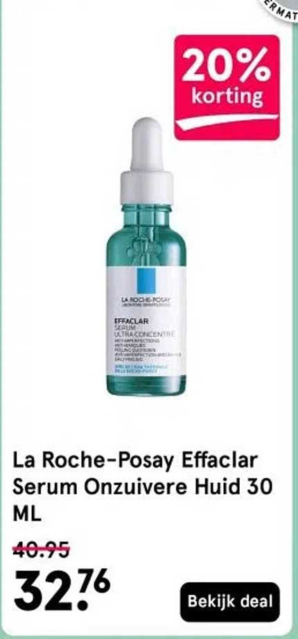 La Roche-Posay Effaclar Serum Onzuivere Huid 30 ML