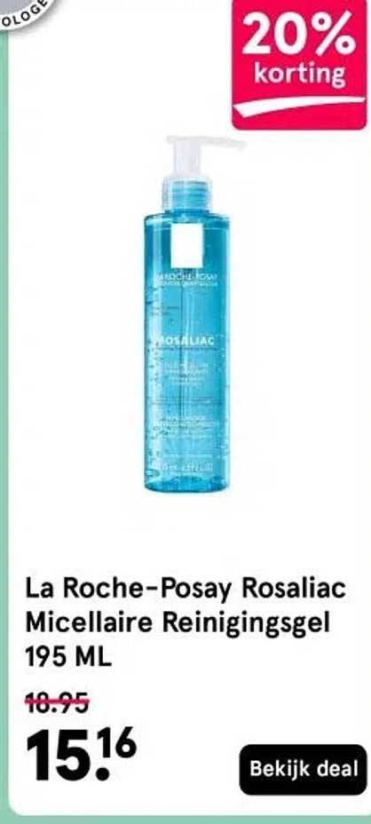 La Roche-Posay Rosaliac Micellaire Reinigingsgel 195 ML