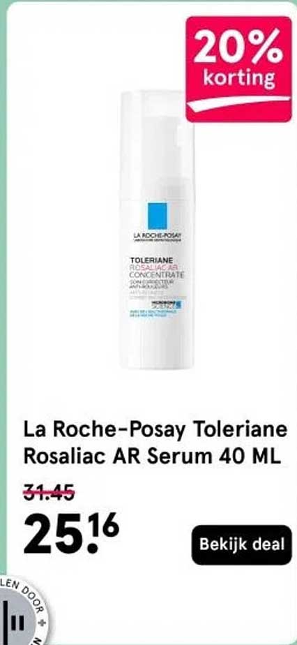 La Roche-Posay Toleriane Rosaliac AR Serum 40 ML