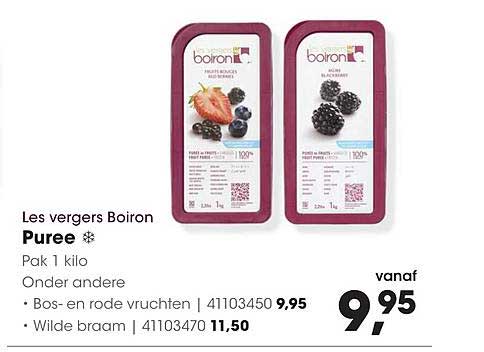 Les vergers Boiron Puree
