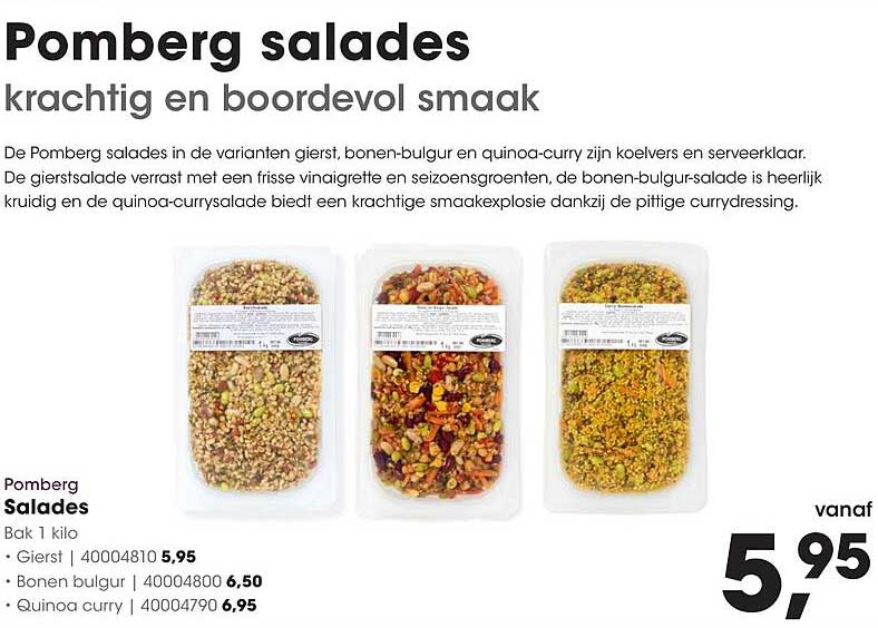Pomberg Salades