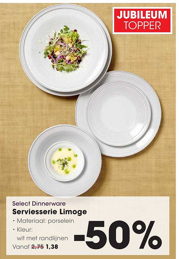 Select Dinnerware Serviesserie Limoge