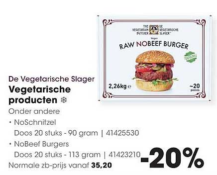 Vegetarische Slager - Vegetarische producten