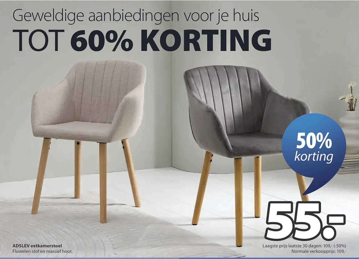 ADSLEV eetkamerstoel