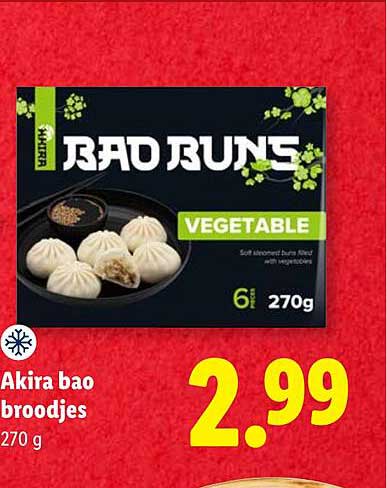Akira bao broodjes 270 g