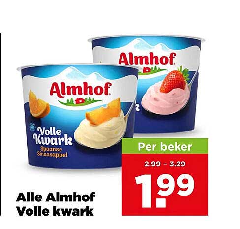 Alle Almhof Volle kwark
