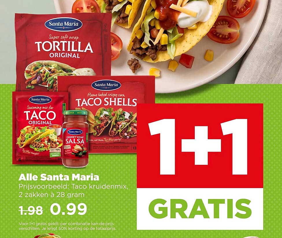 Alle Santa Maria 1+1 GRATIS