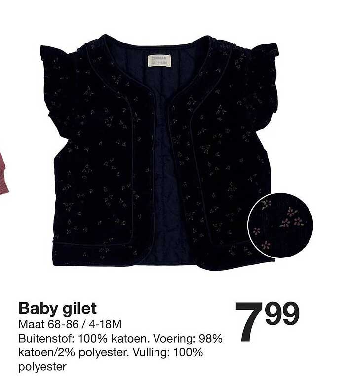 Baby gilet