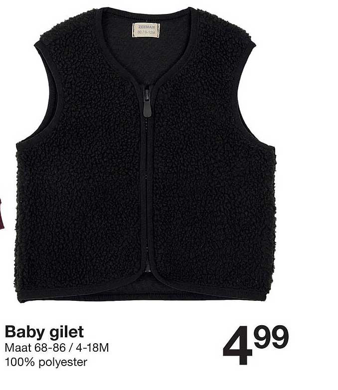 Baby gilet