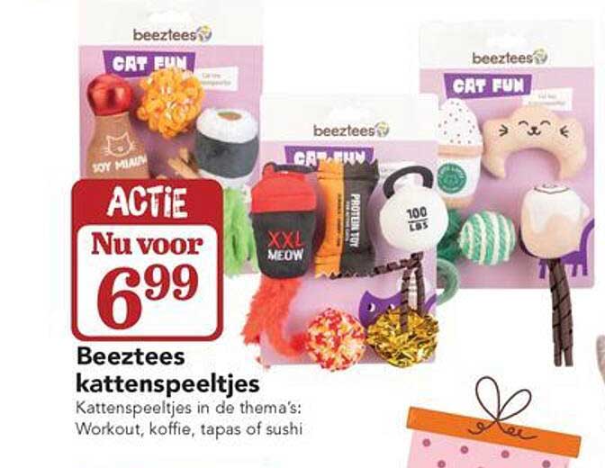 Beeztees kattenspeeltjes