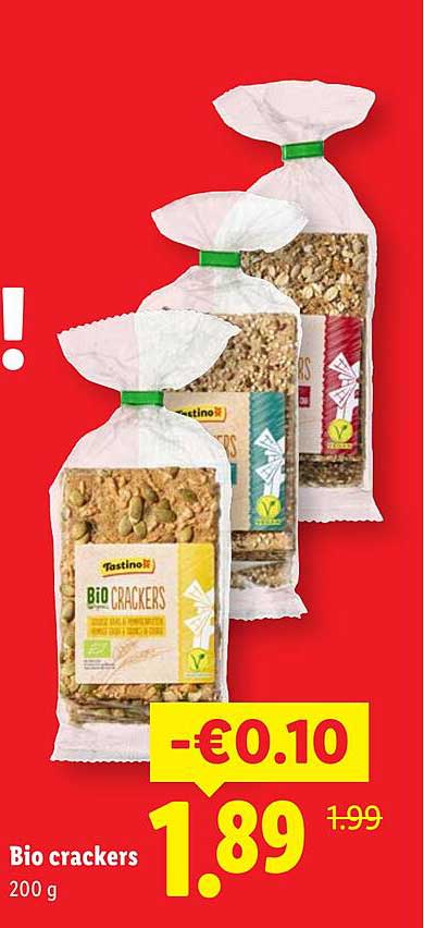 Bio crackers 200 g