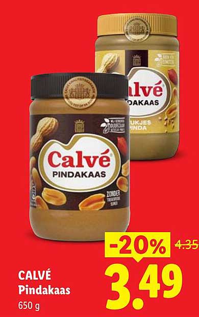 CALVÉ Pindakaas
