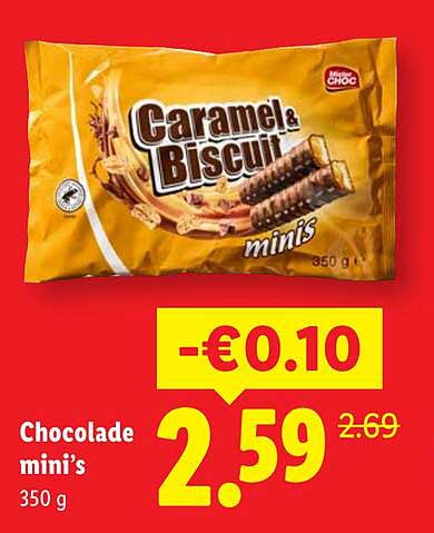 Chocolade mini’s 350 g