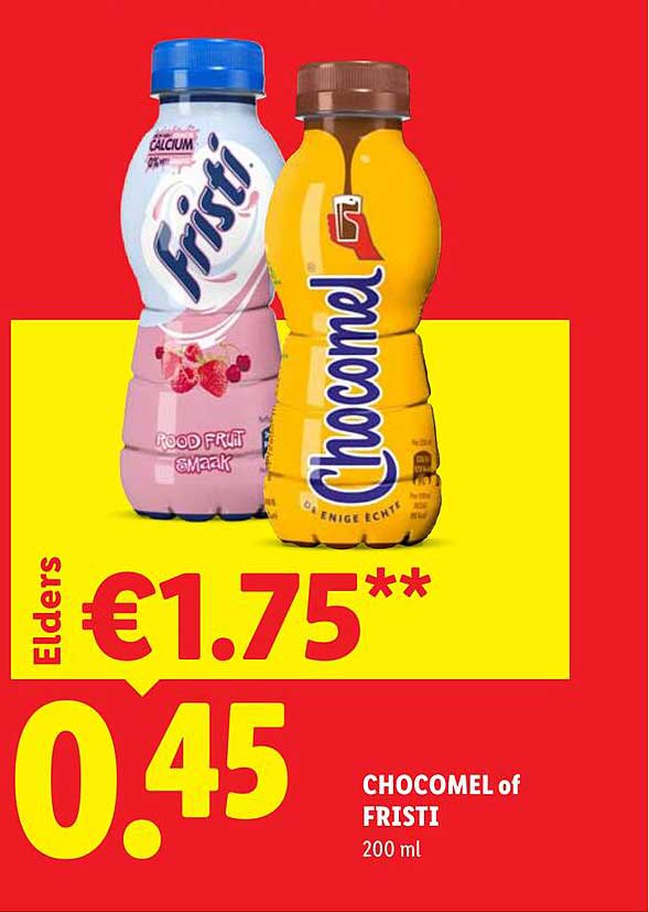 Chocomel of Fristi 200 ml