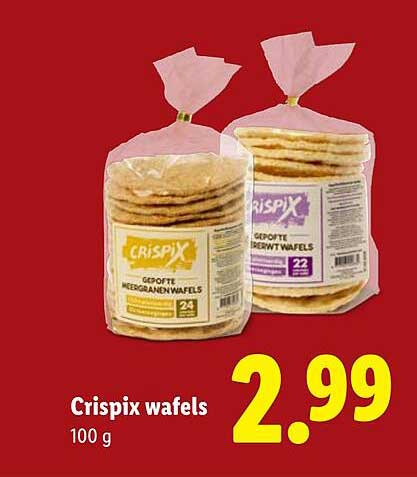 Crispix wafels