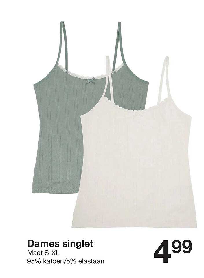 Dames singlet