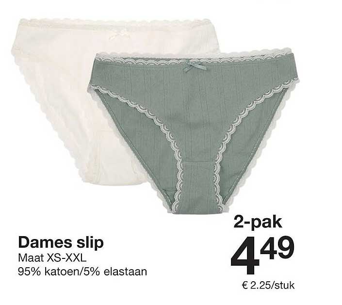Dames slip