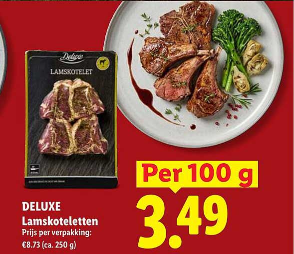 DELUXE Lamskoteletten
