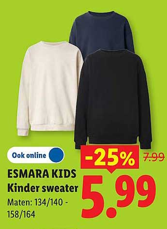 ESMARA KIDS Kinder sweater -25%