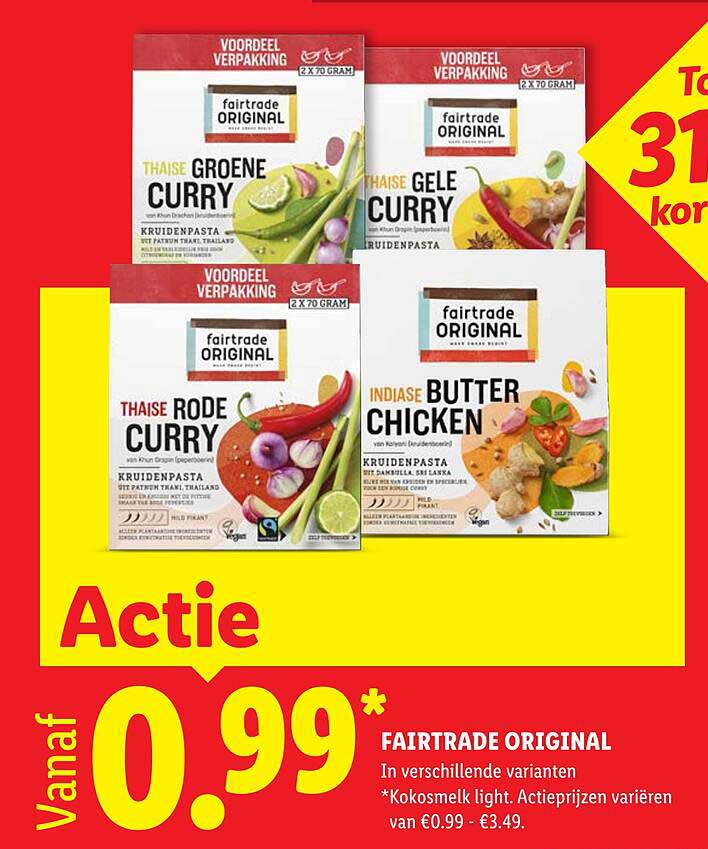 FAIRTRADE ORIGINAL In verschillende varianten