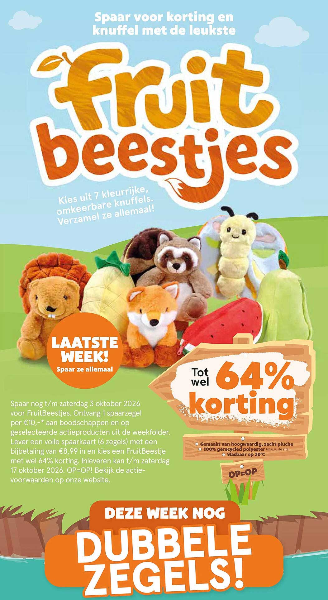 Fruitbeestjes - Tot wel 64% korting