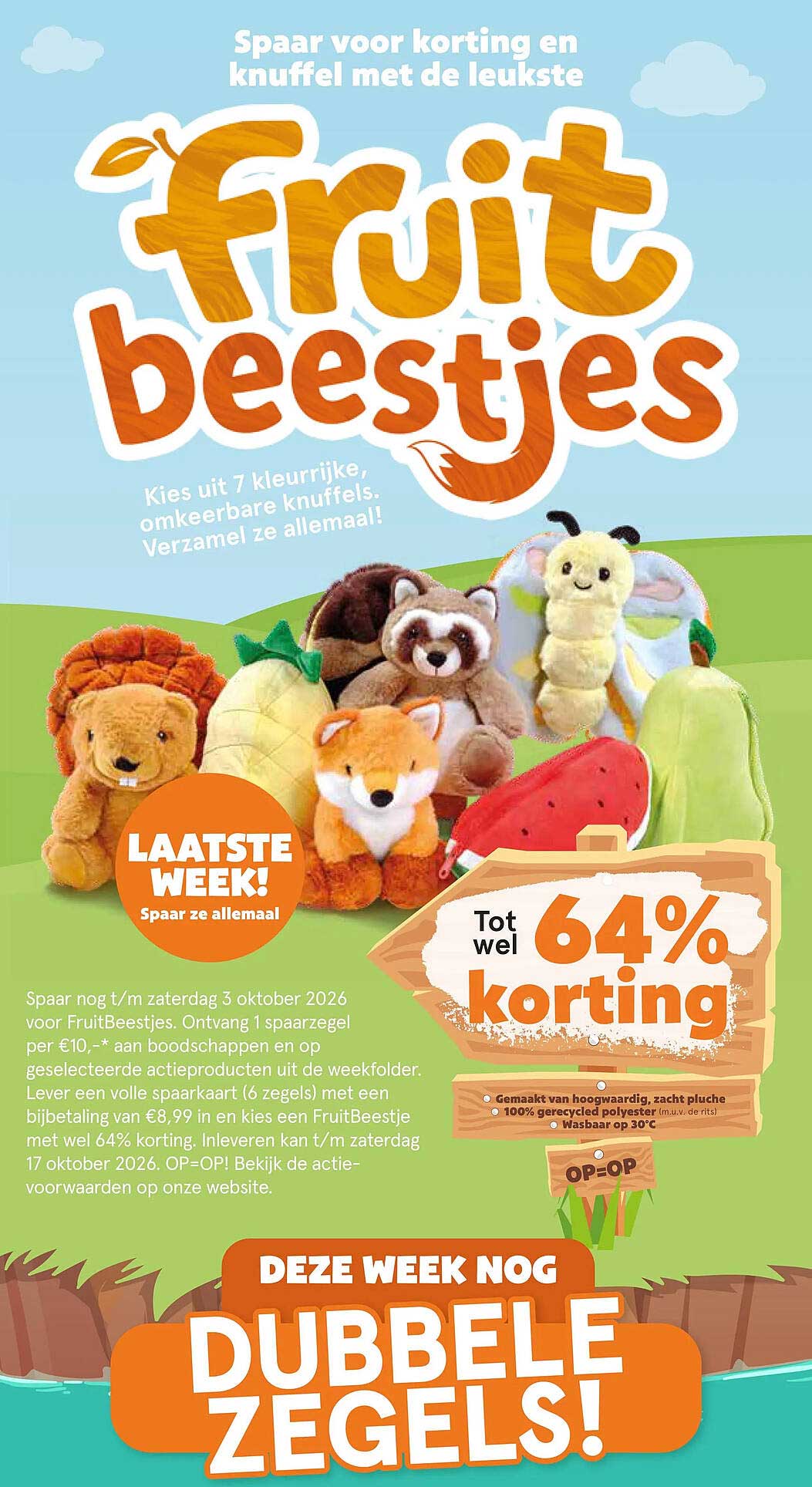 Fruitbeestjes Tot wel 64% korting