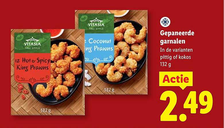Gepaneerde garnalen