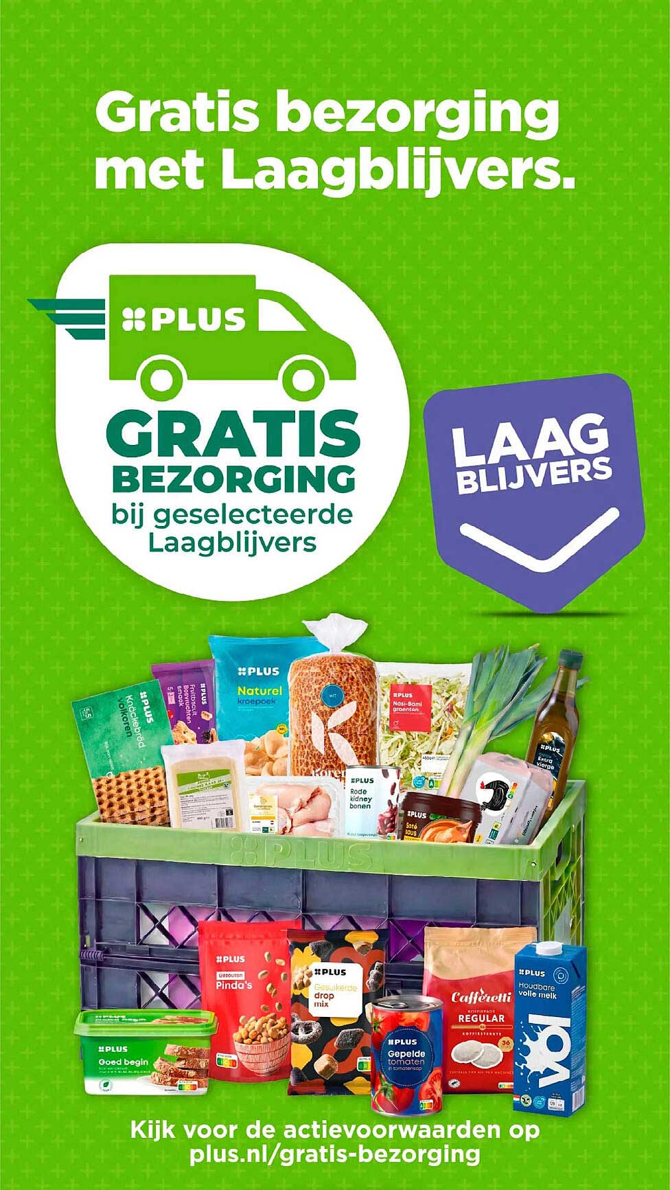 Gratis bezorging met Laagblijvers.