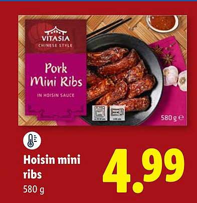 Hoisin mini ribs 580 g