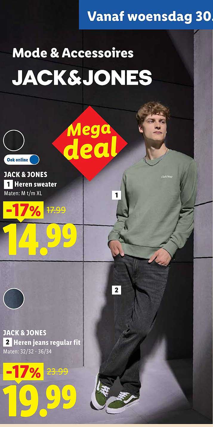JACK & JONES Heren sweater