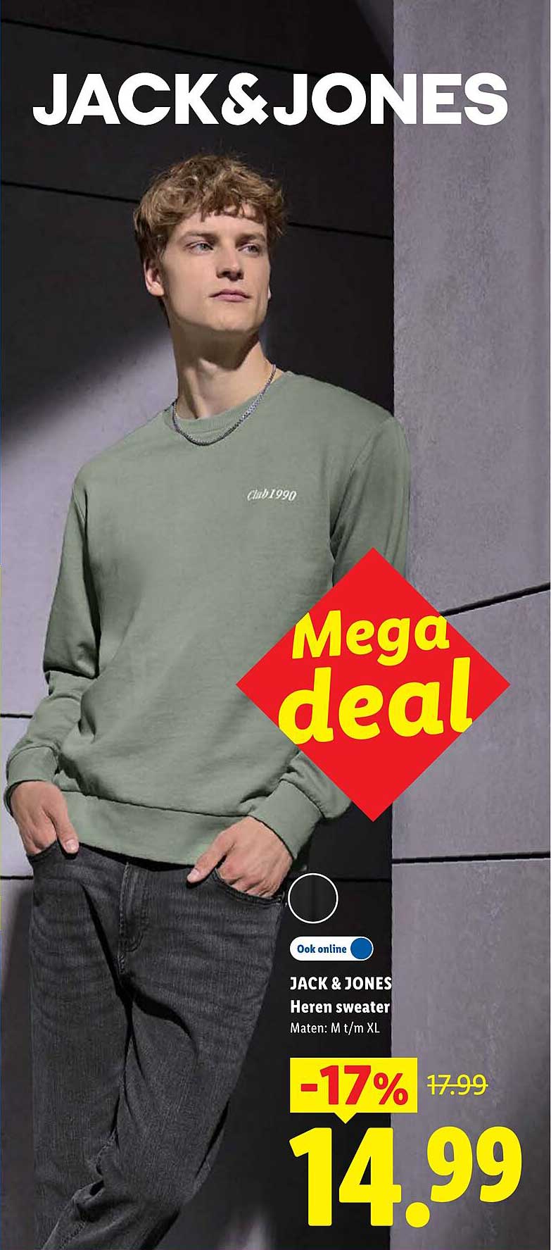 JACK & JONES Heren sweater