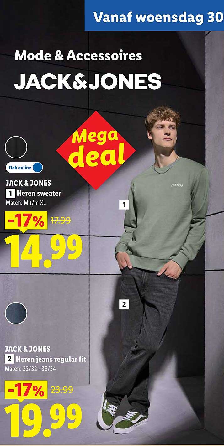 JACK & JONES Heren sweater