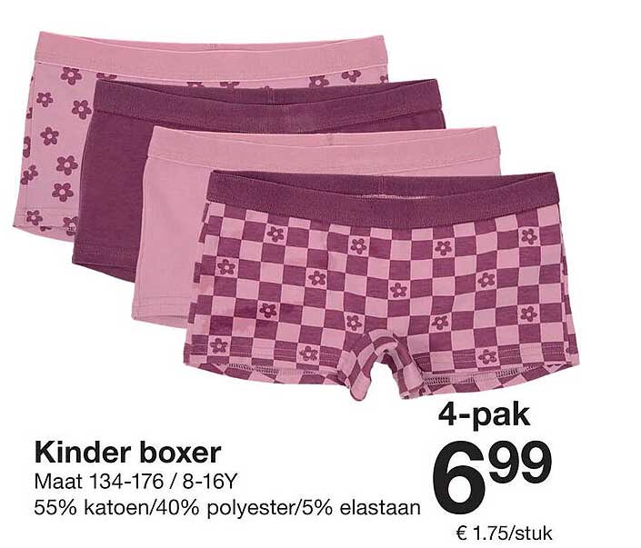 Kinder boxer 4-pak